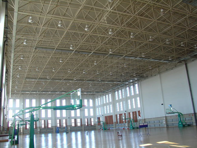 北京篮球馆网架案例